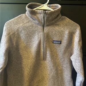 Patagonia better sweater 3/4 zip.  Lavender in color